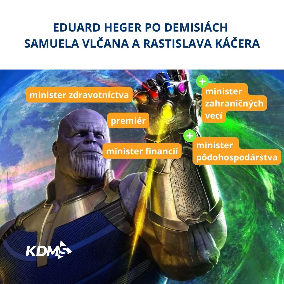 Predseda vlády alebo Thanos?